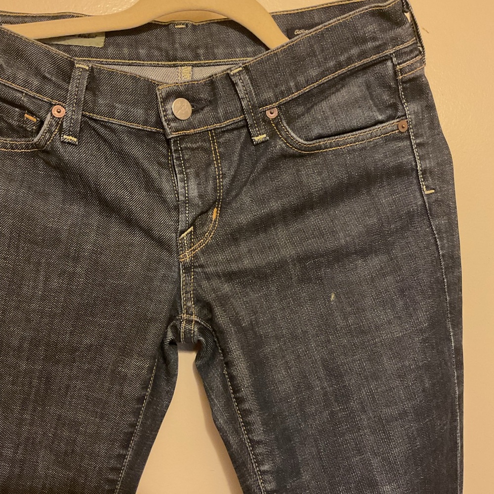 Citizens Of Humanity Dark Indigo Flare Jeans - Picture 2 of 6